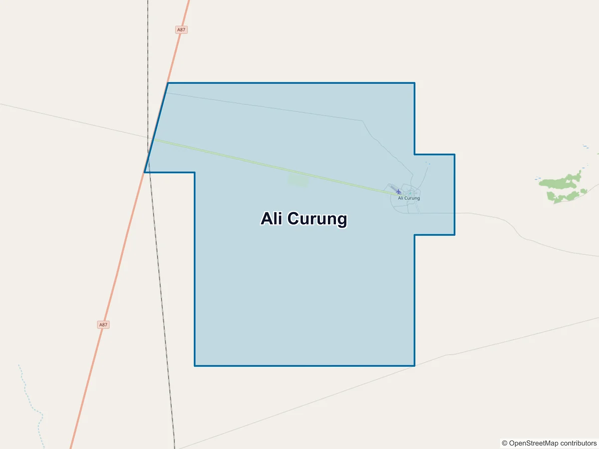 Map of Ali Curung, NT, Australia
