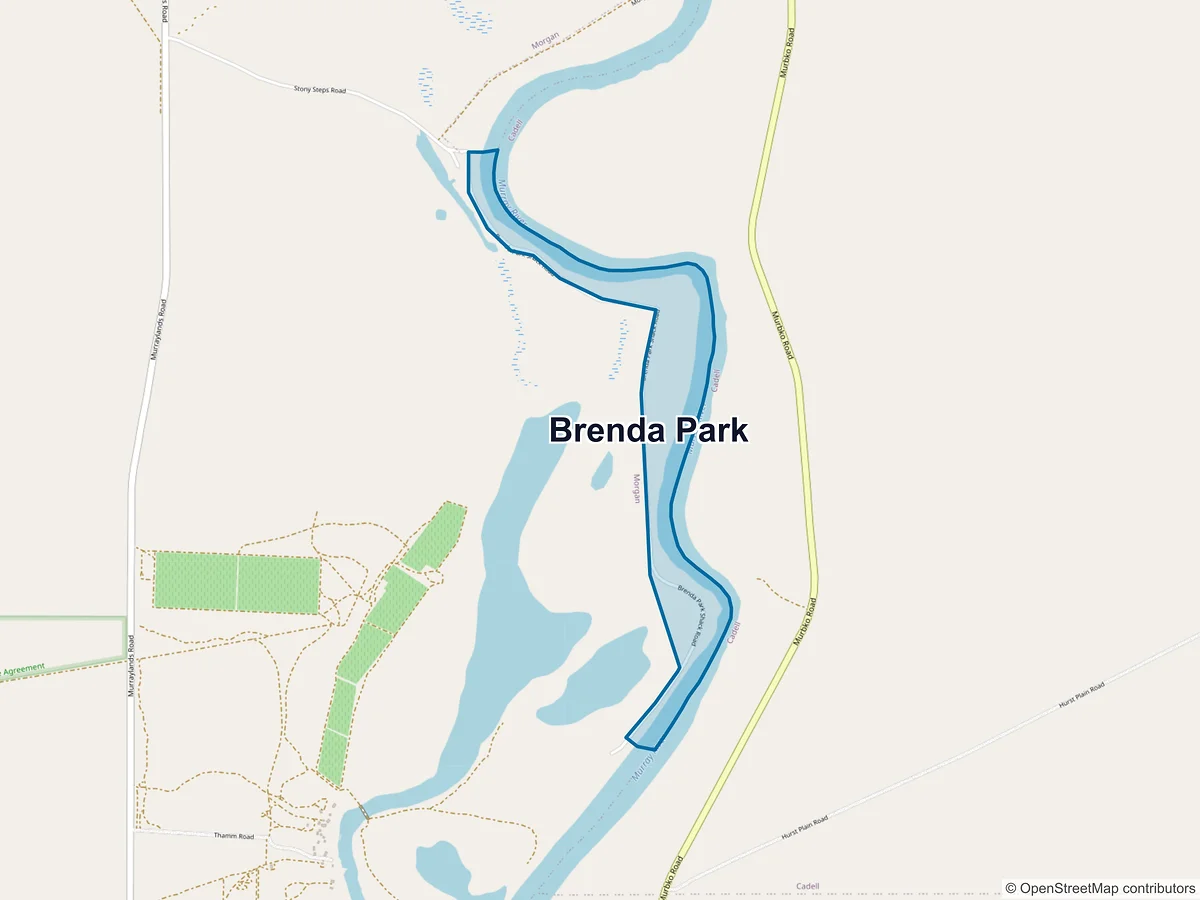 Map of Brenda Park, SA, Australia