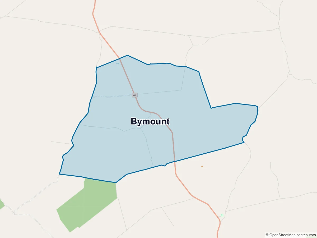 Map of Bymount, QLD, Australia