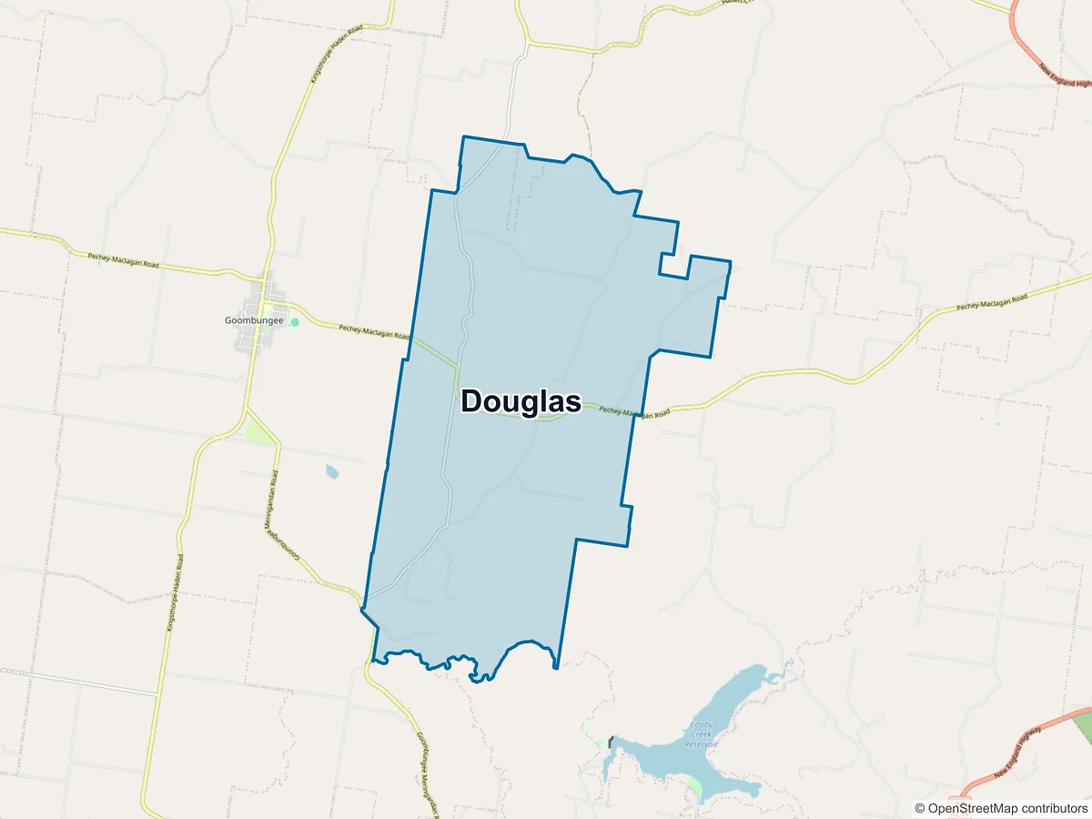 Map of Douglas, QLD, Australia