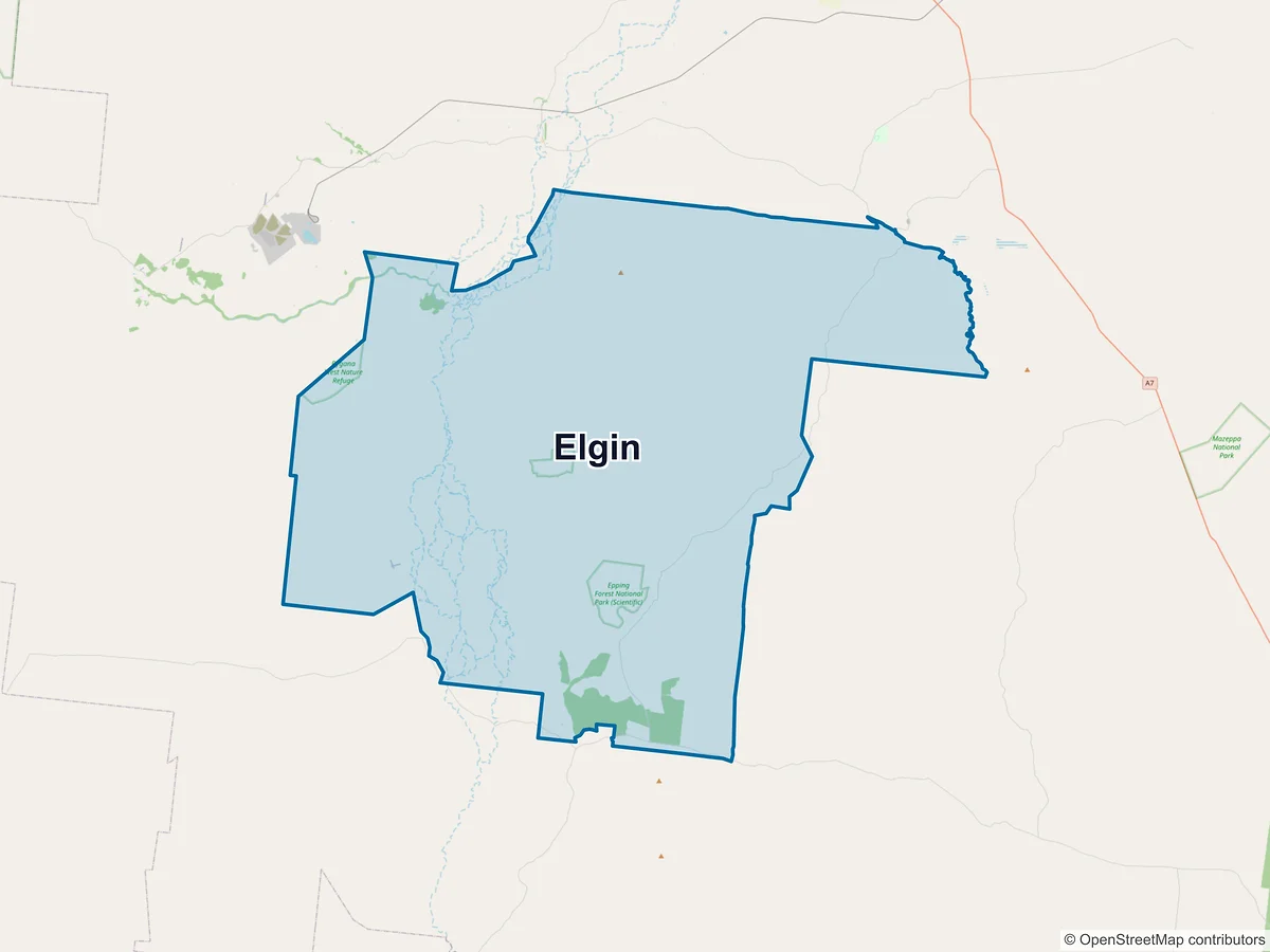 Map of Elgin, QLD, Australia