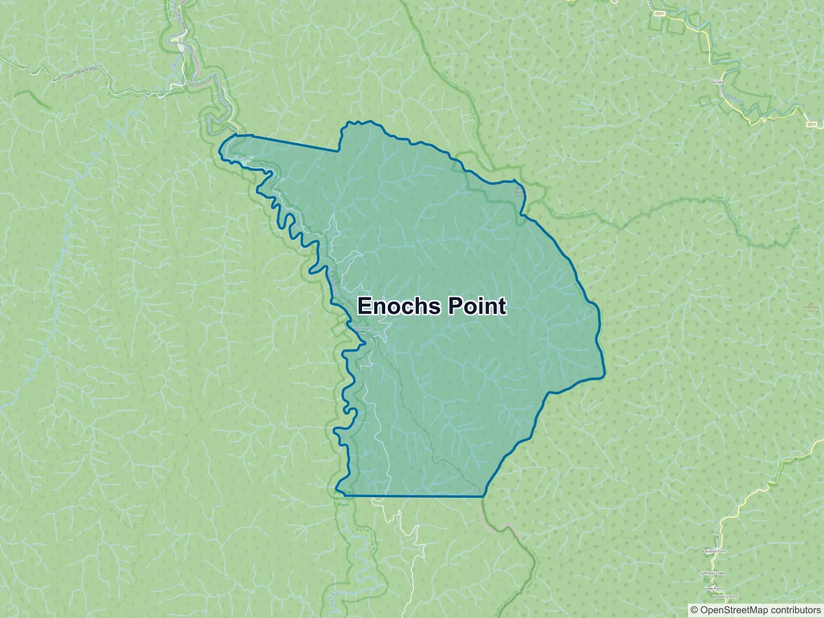 Map of Enochs Point, VIC, Australia