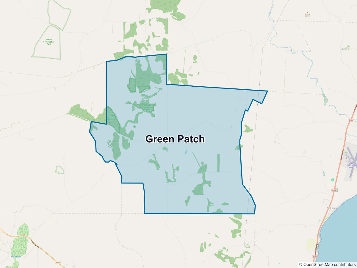 Map of Green Patch, SA, Australia