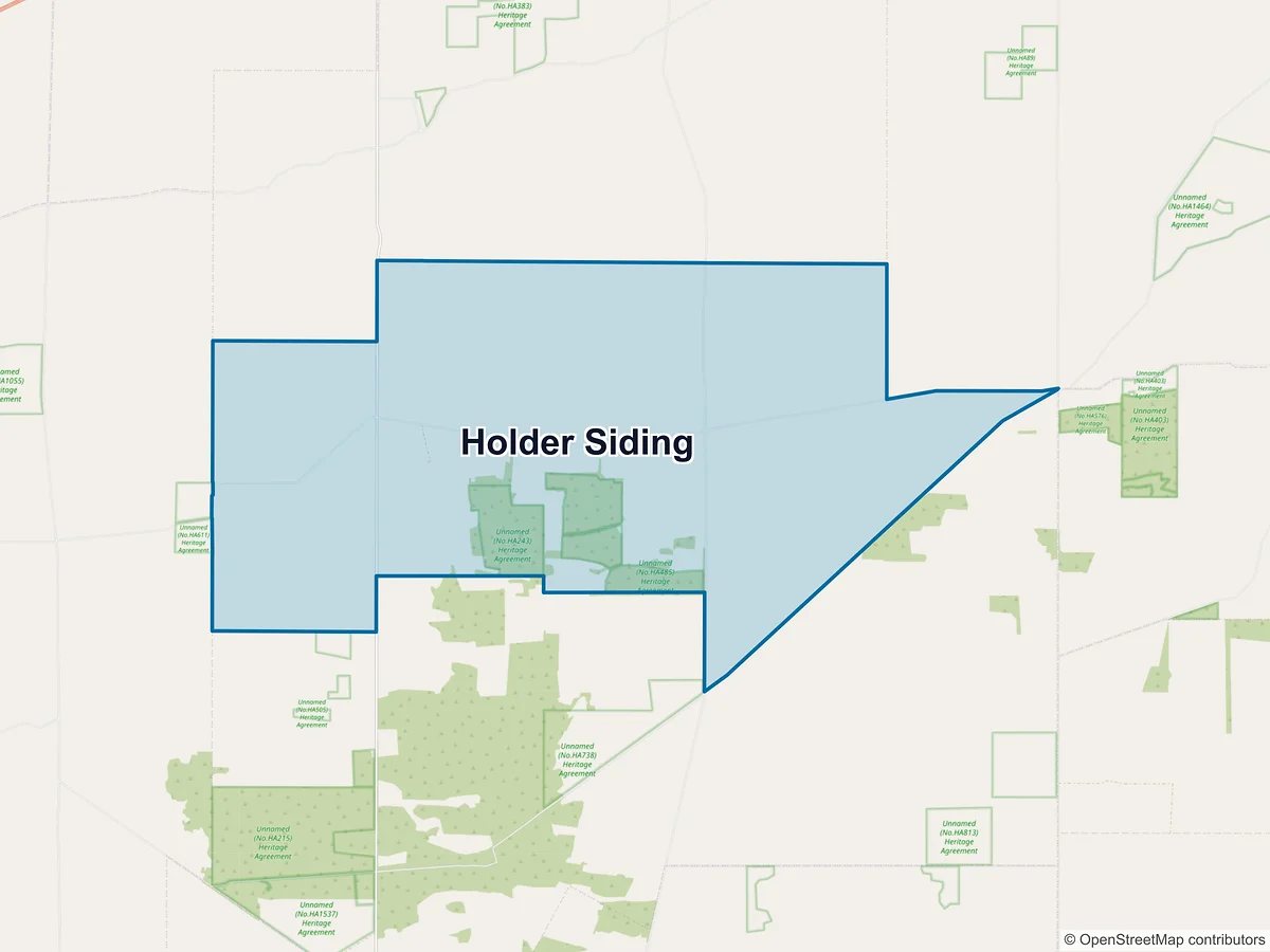 Map of Holder Siding, SA, Australia
