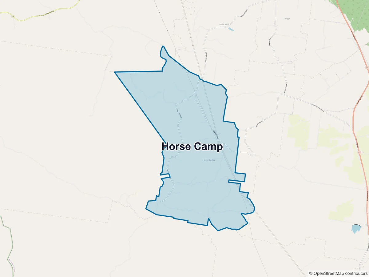 Map of Horse Camp, QLD, Australia