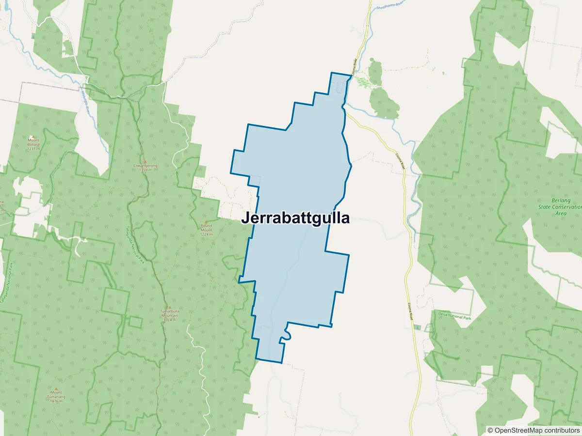 Map of Jerrabattgulla, NSW, Australia