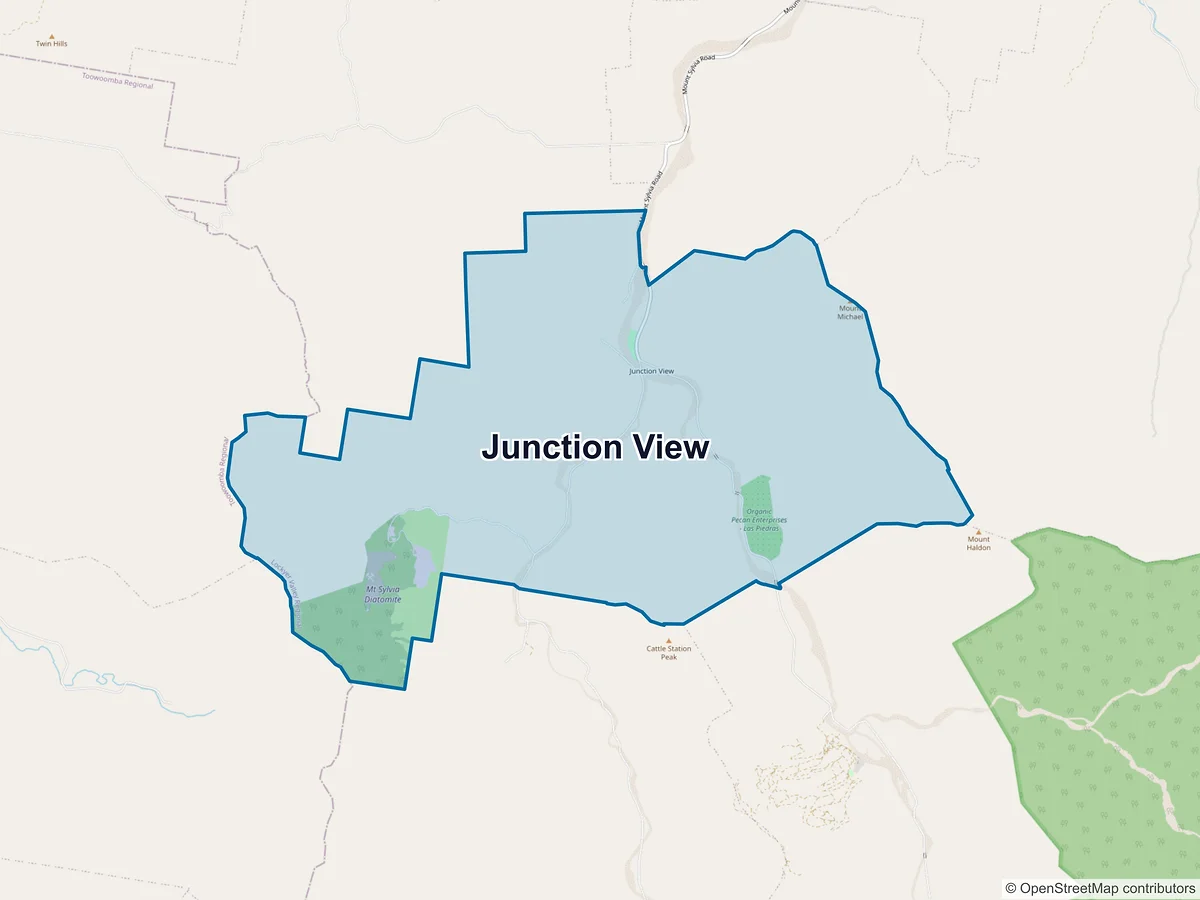 Map of Junction View, QLD, Australia