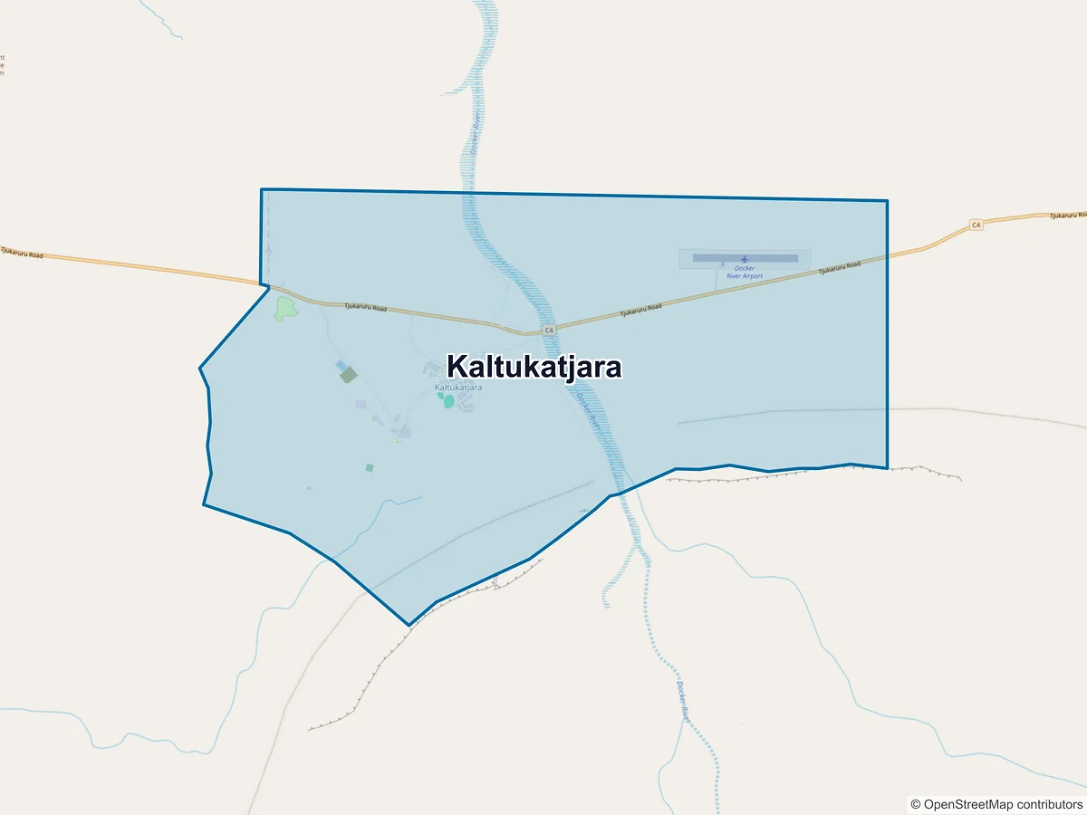 Map of Kaltukatjara, NT, Australia