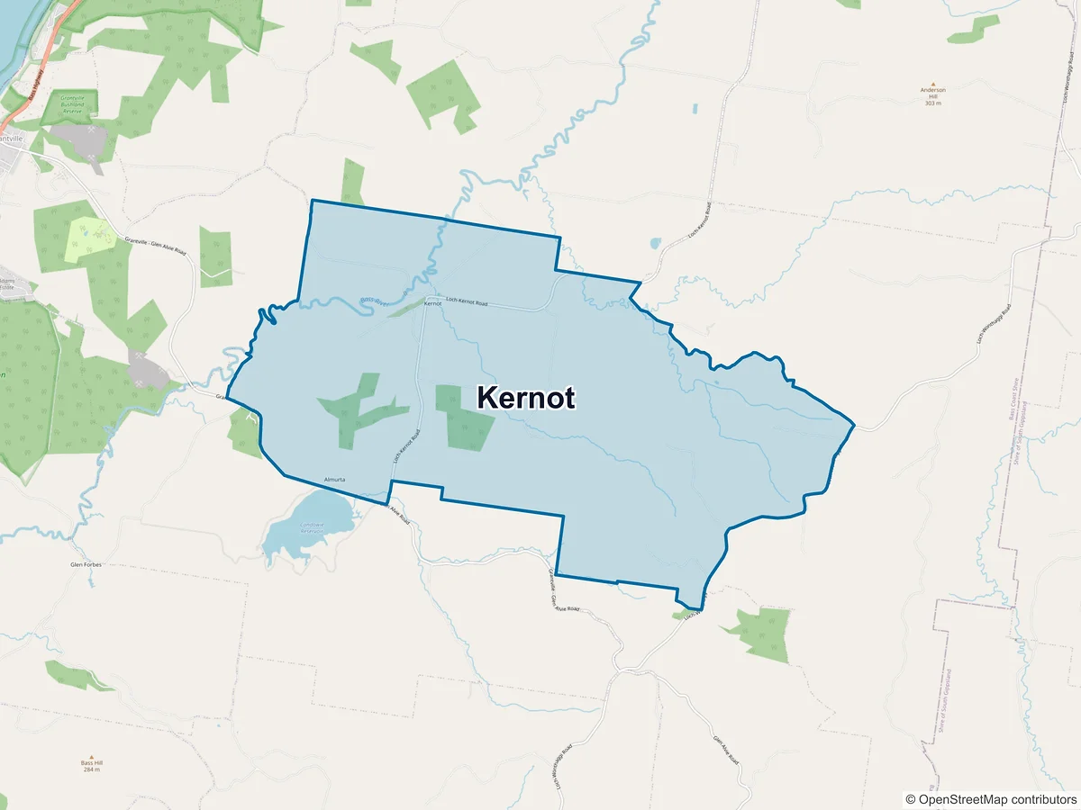 Map of Kernot, VIC, Australia
