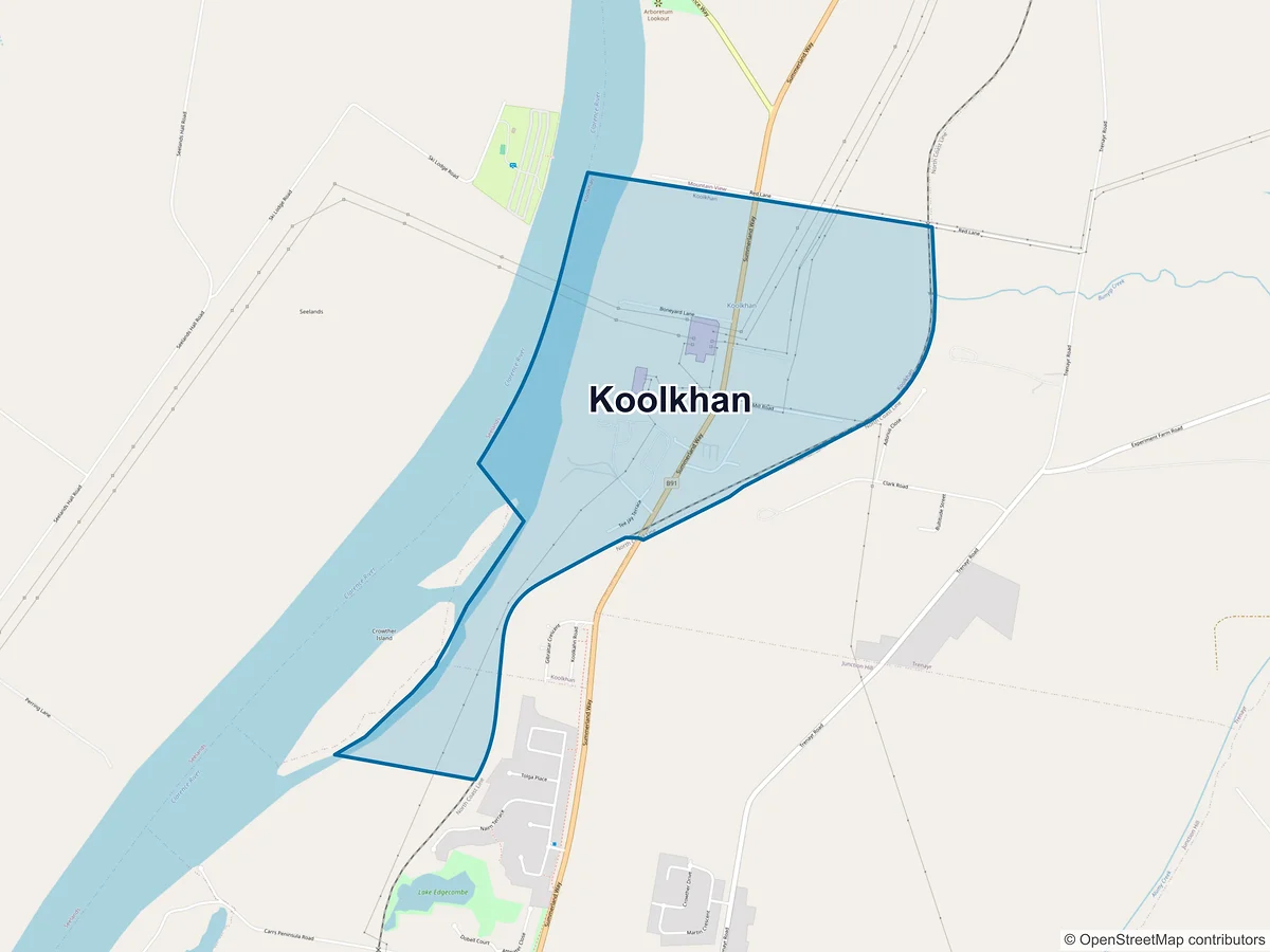 Map of Koolkhan, NSW, Australia