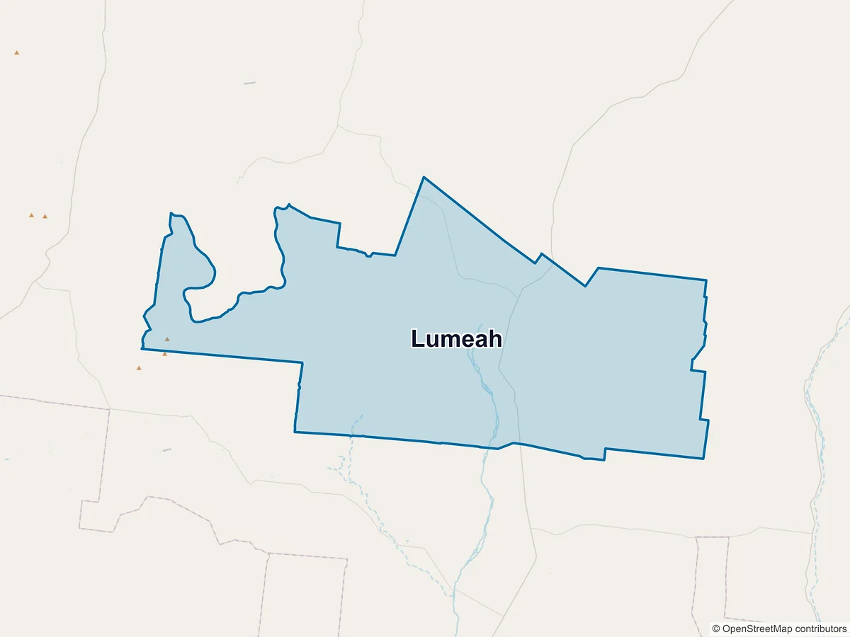 Map of Lumeah, QLD, Australia