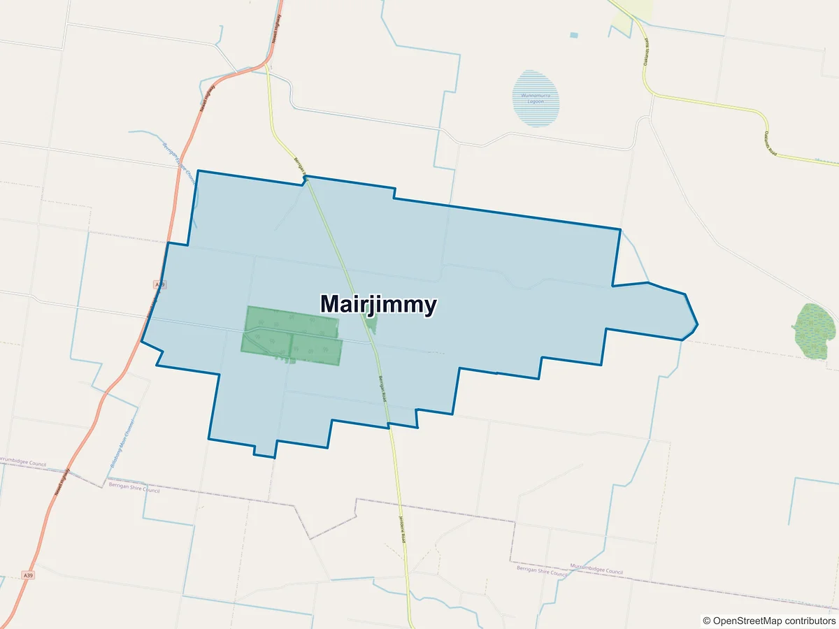 Map of Mairjimmy, NSW, Australia