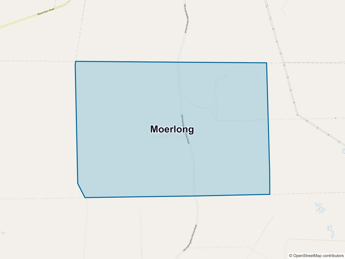 Map of Moerlong, SA, Australia