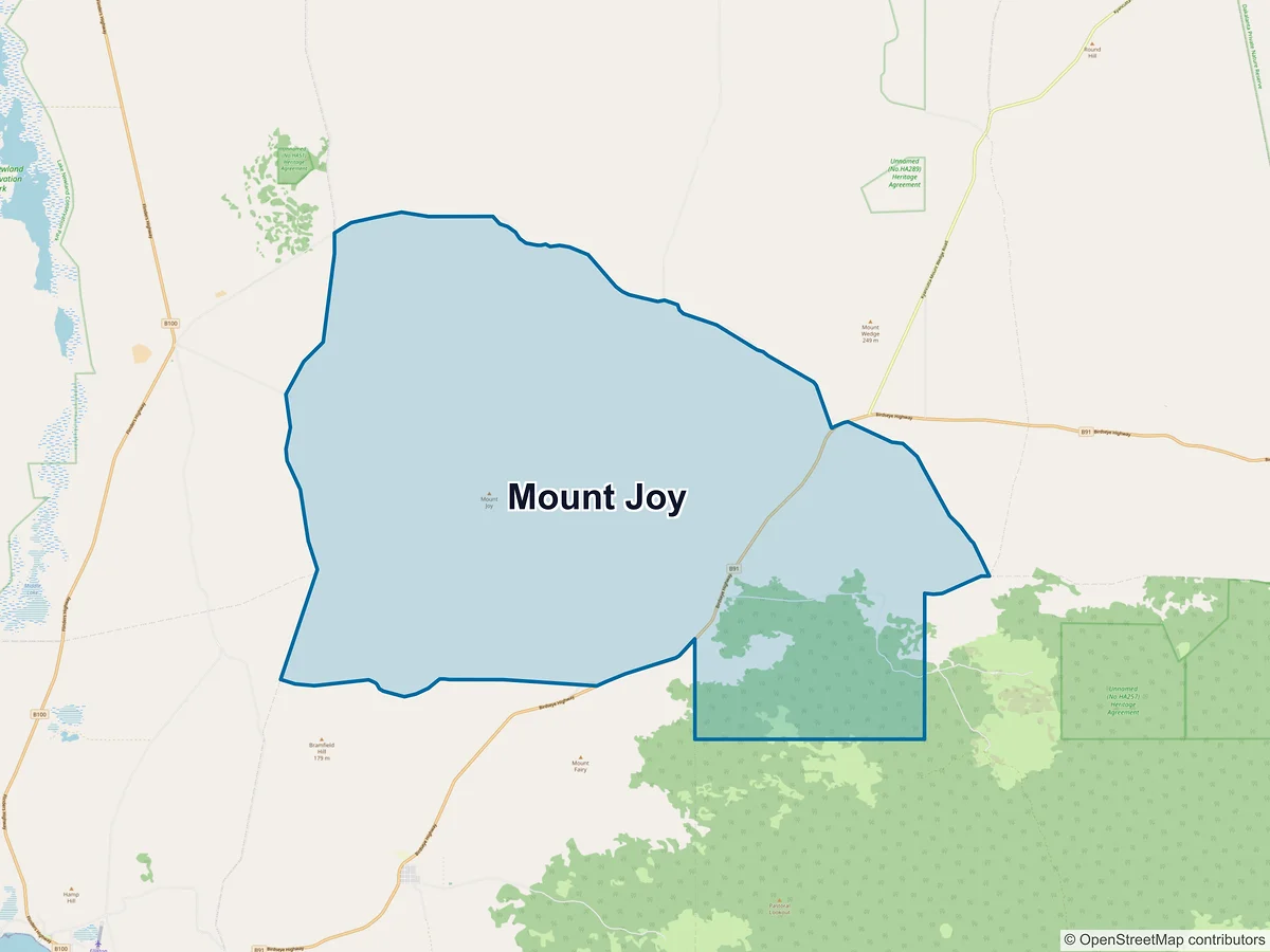 Map of Mount Joy, SA, Australia