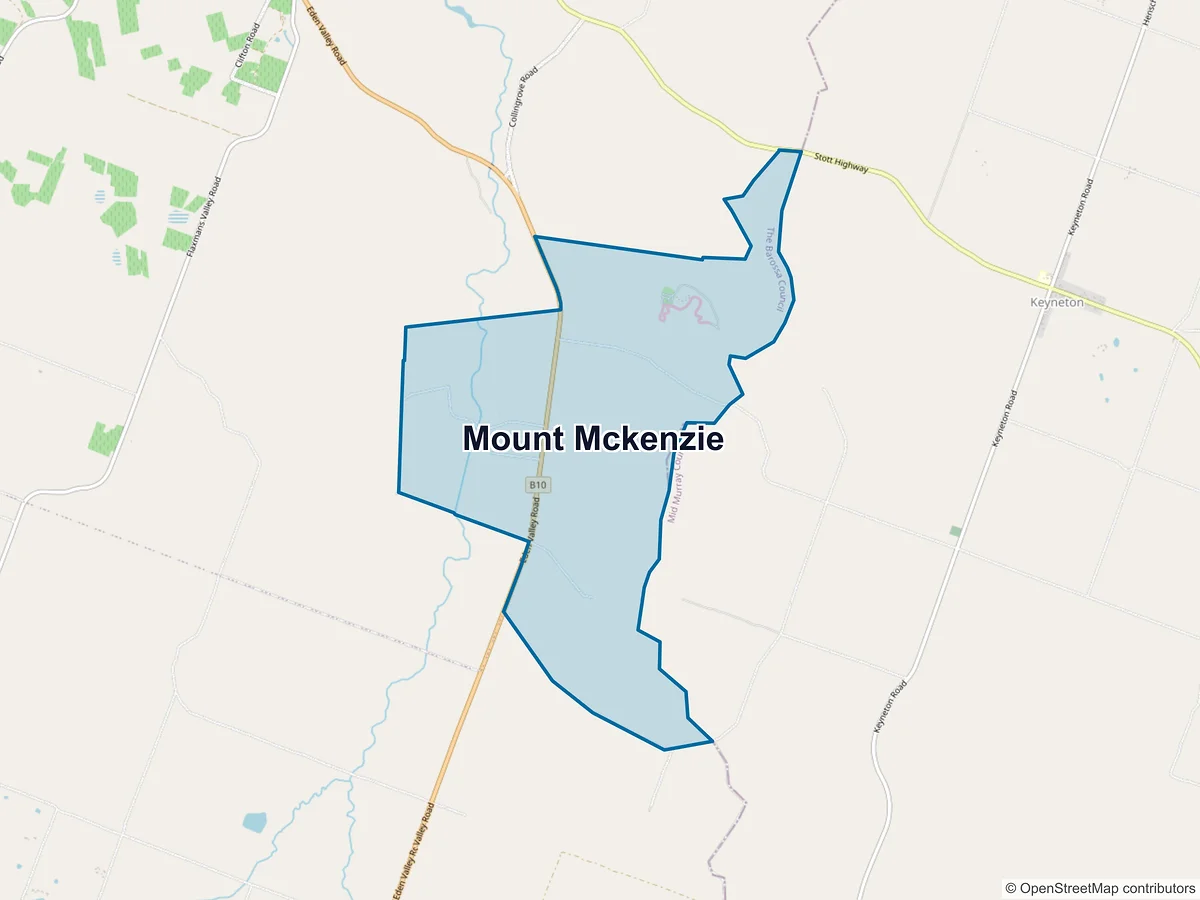 Map of Mount McKenzie, SA, Australia