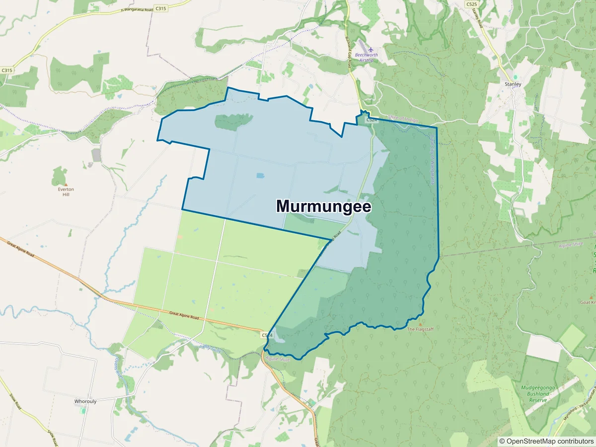 Map of Murmungee, VIC, Australia