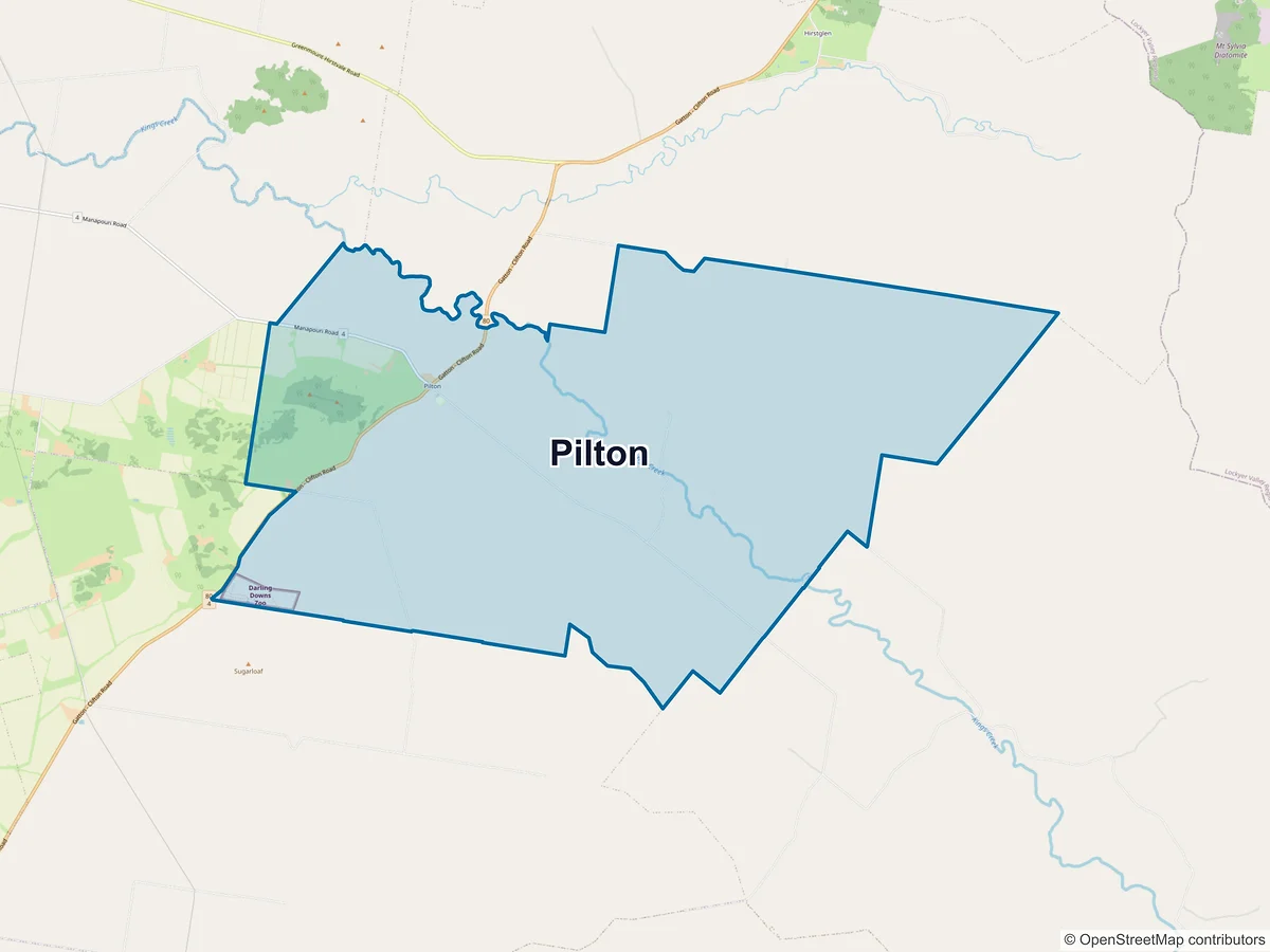 Map of Pilton, QLD, Australia