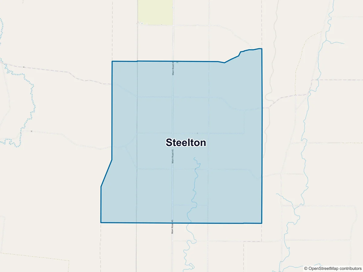 Map of Steelton, SA, Australia