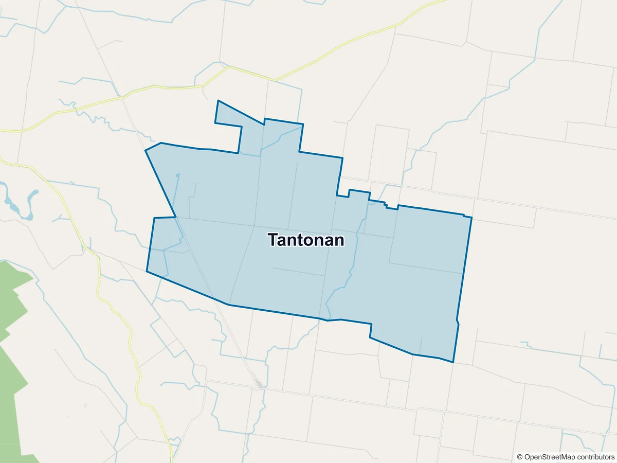 Map of Tantonan, NSW, Australia