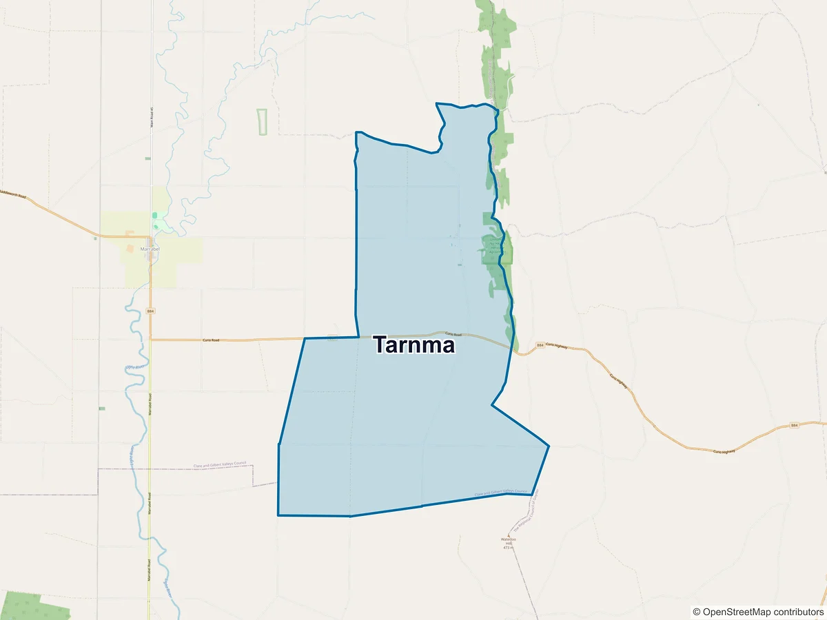 Map of Tarnma, SA, Australia