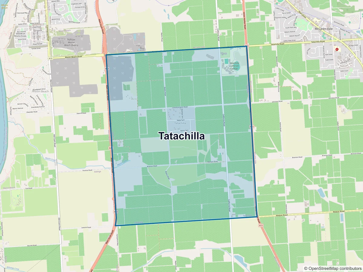 Map of Tatachilla, SA, Australia