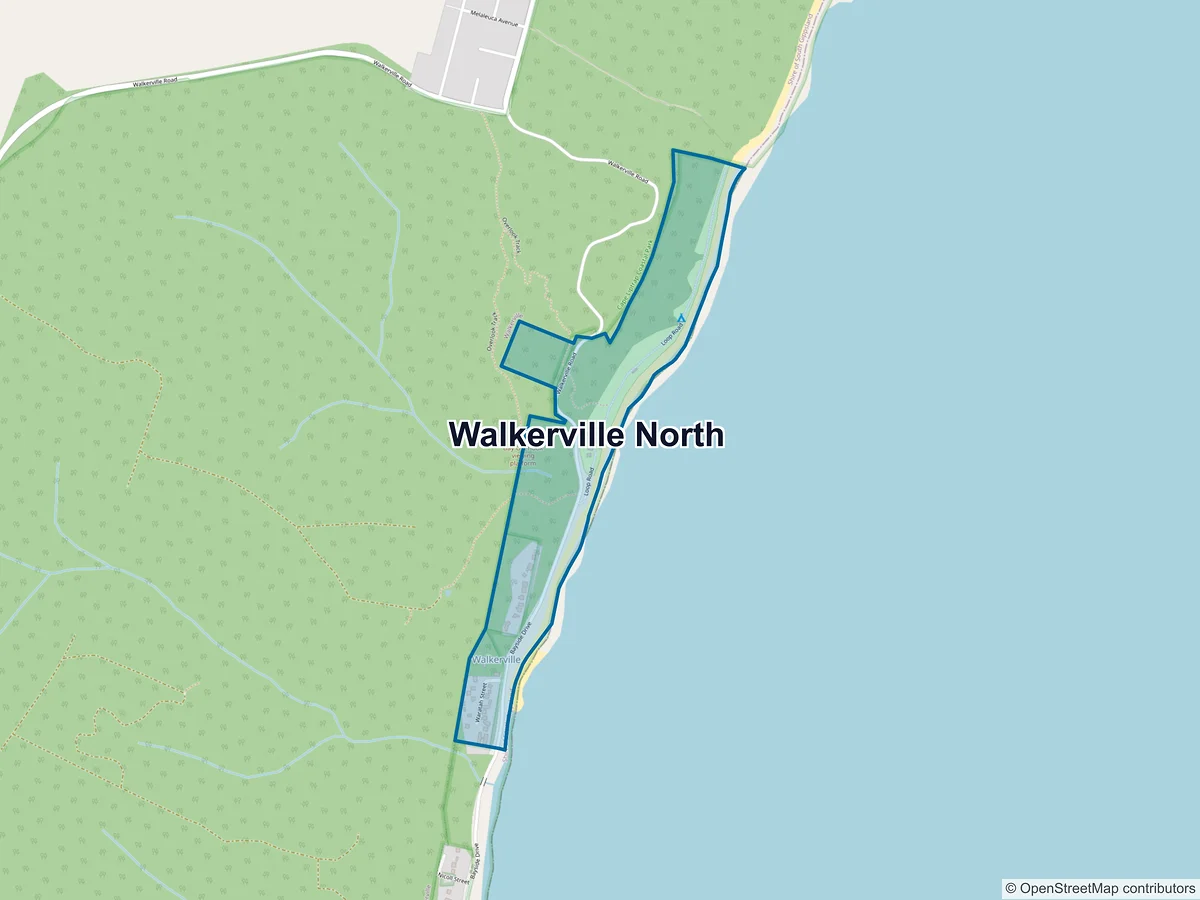Map of Walkerville North, VIC, Australia